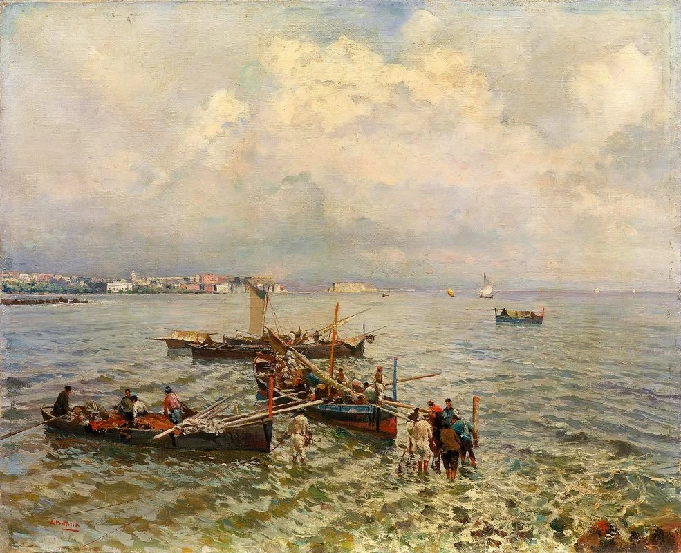  122-Attilio Pratella -Pescatori 